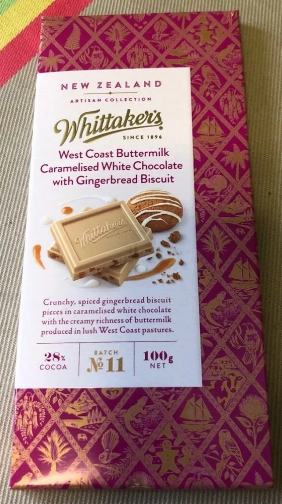 White chocolate specialty