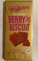 Berry and biscuit