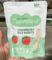 Strawberry Rice Ruskits