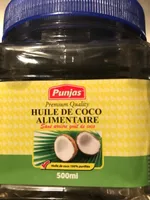 Huile de coco alimentaire