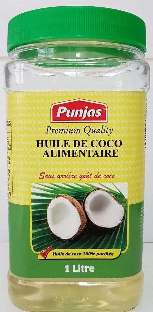 Huile de coco alimentaire