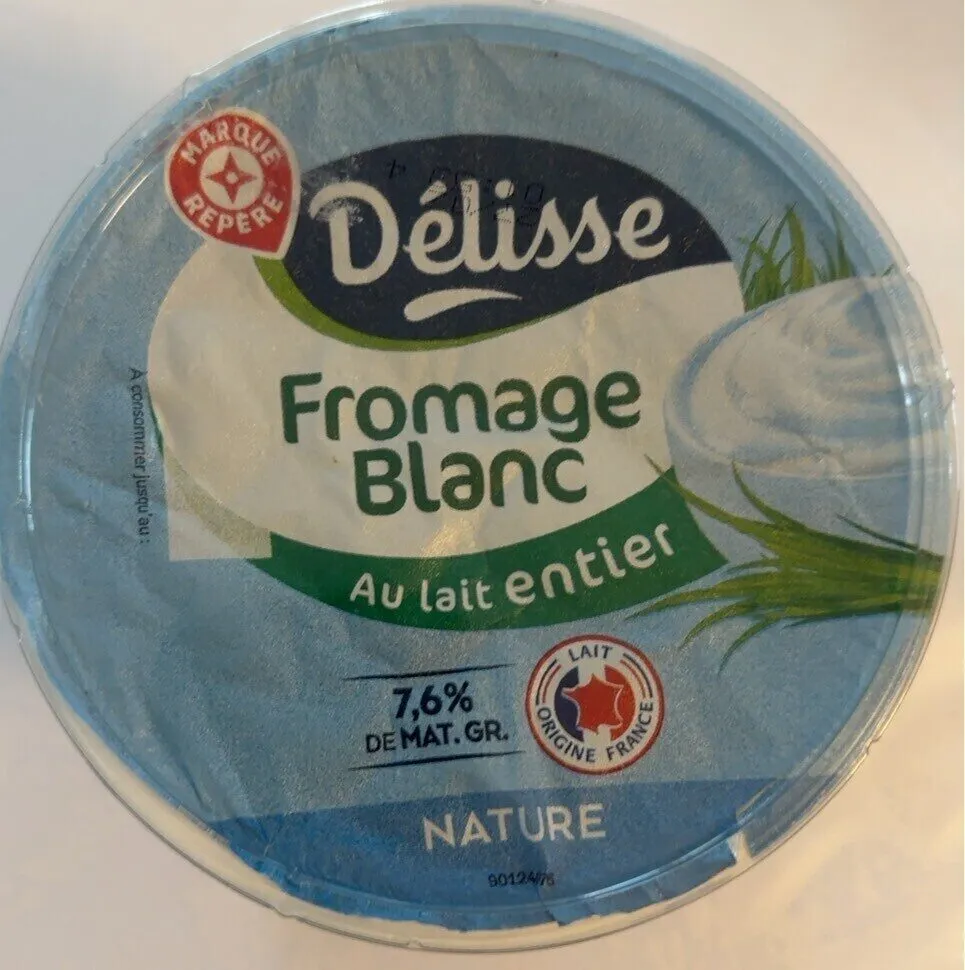 Fromage Blanc Au Lait Entier