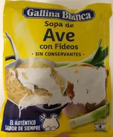 Sopa de ave con fideos