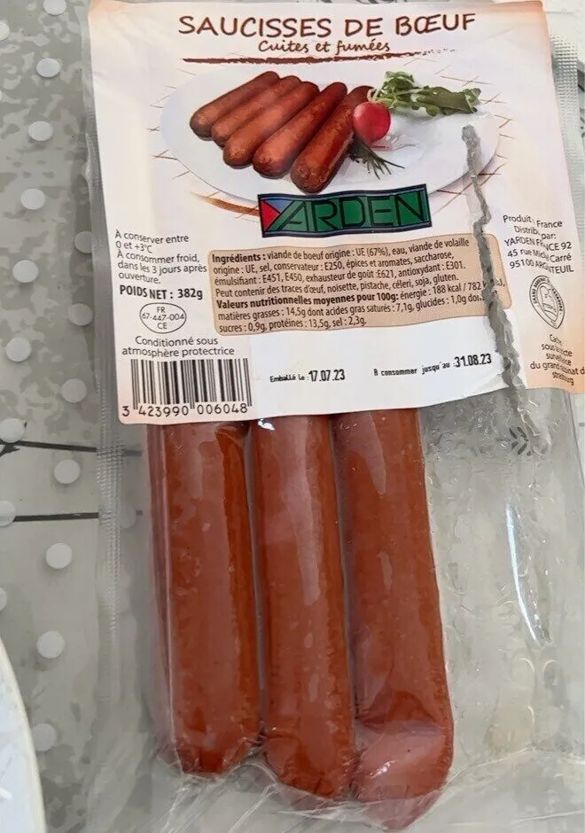 Saucisse de boeuf