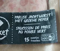 Saucisson de Paris au poivre vert