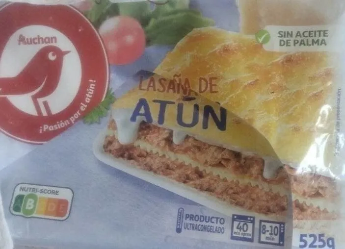 Lasaña de atún