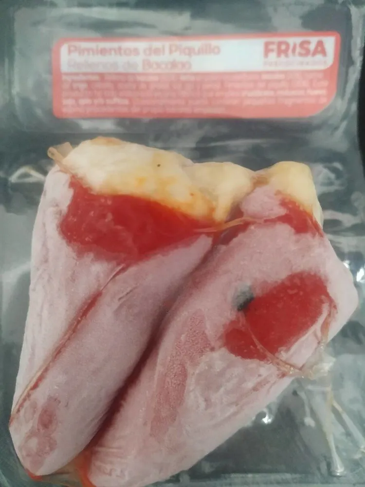 Pimientos del piquillo rellenos de bacalao