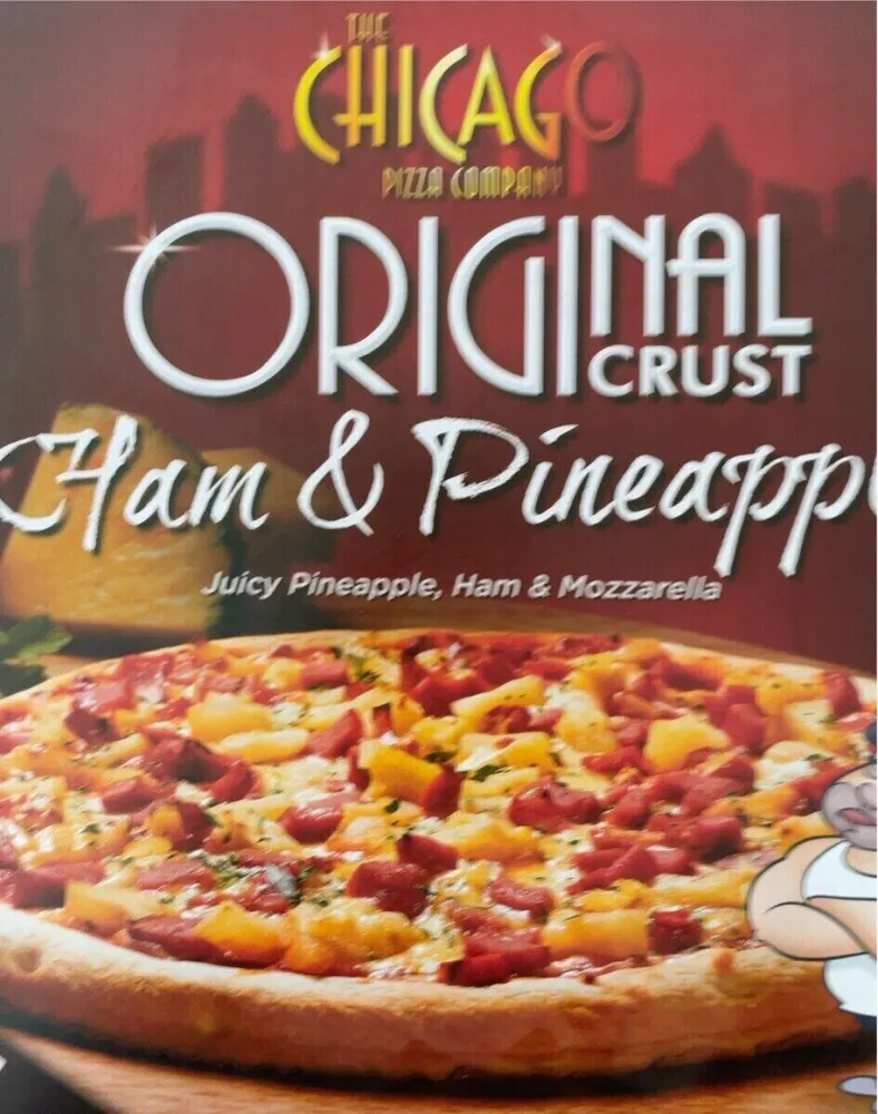 Ham And pineapple Pizza