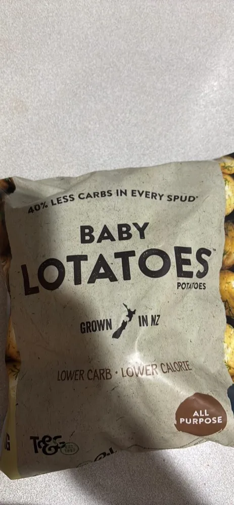 BABY LOTATOES POTATOES