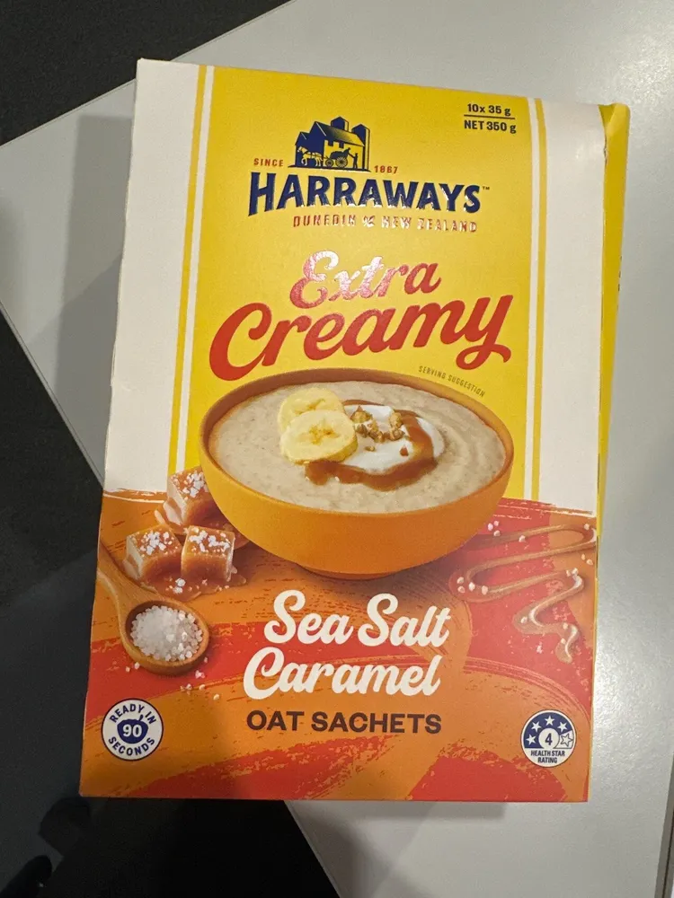 Extra Creamy Sea Salt Caramel Oat Sachets