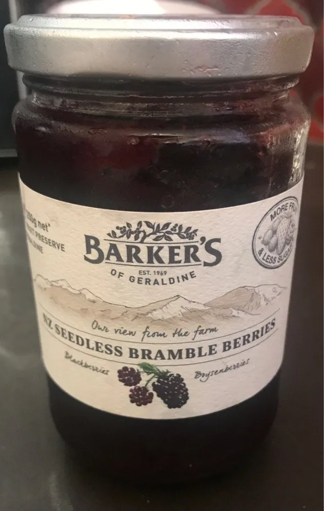 NZ seedless bramble berries