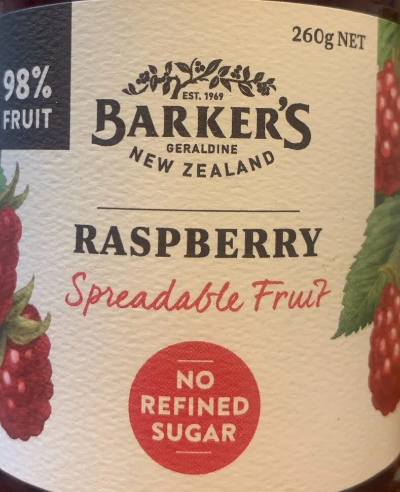 Raspberry Spreadable Fruit