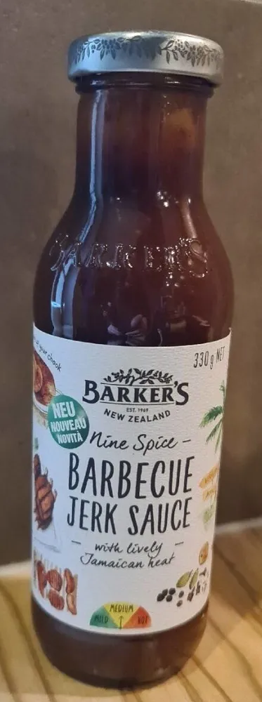 Nine spice barbecue jerk sauce