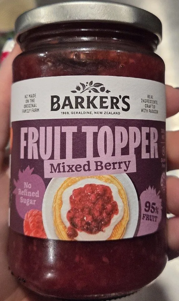 Fruit Topper Mixed Berry