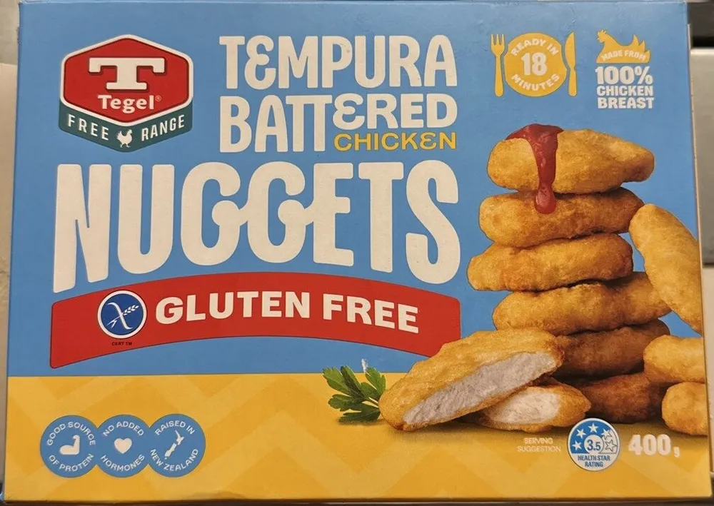 Tempura Battered Chicken Nuggets