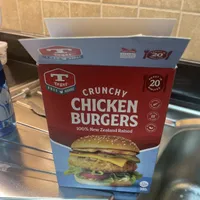 Crunchy Chicken Burgers