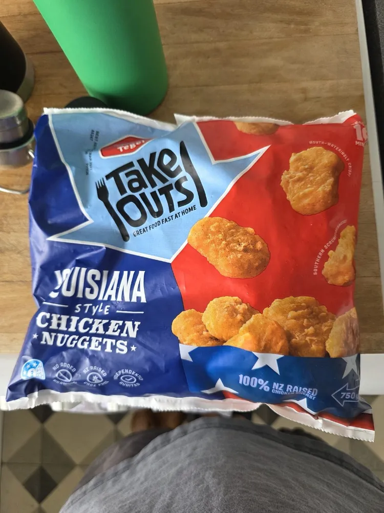 Louisiana style chicken nuggets