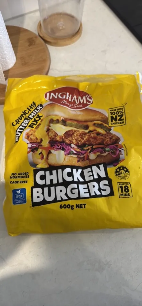 CHICKEN BURGERS