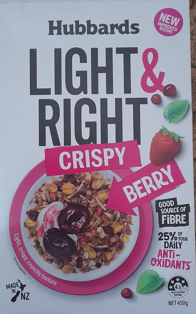 LIGHT & RIGHT CRISPY BERRY