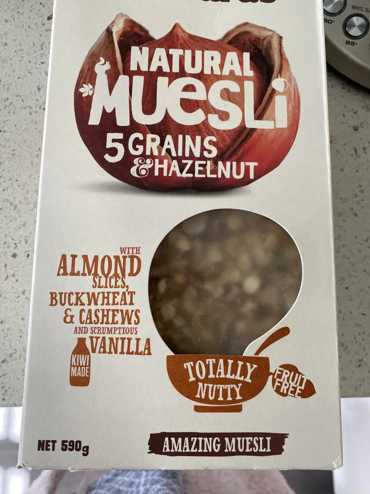 Hubbards Muesli Natural 5 Grains & Hazelnut