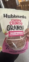 CRISPY CRUNCHY GRANOLA RASPBERRIES CRANBERRIES & COCONUT