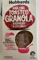 Toasted Granola Raspberry & Coconut