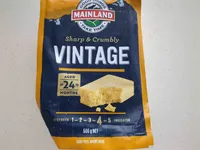 Vintage cheddar cheese