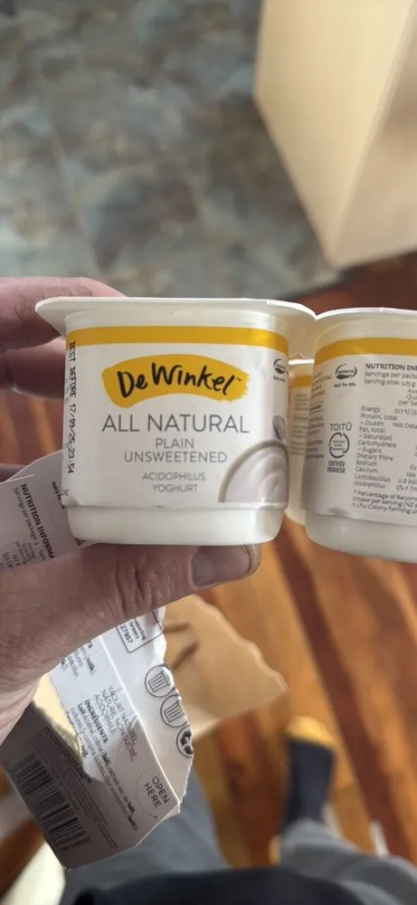 Plain Unsweetened Acidophilus Yoghurt