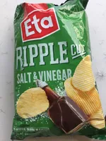 Eta Spuds Ripple Cut Salt & Vinegar 150G