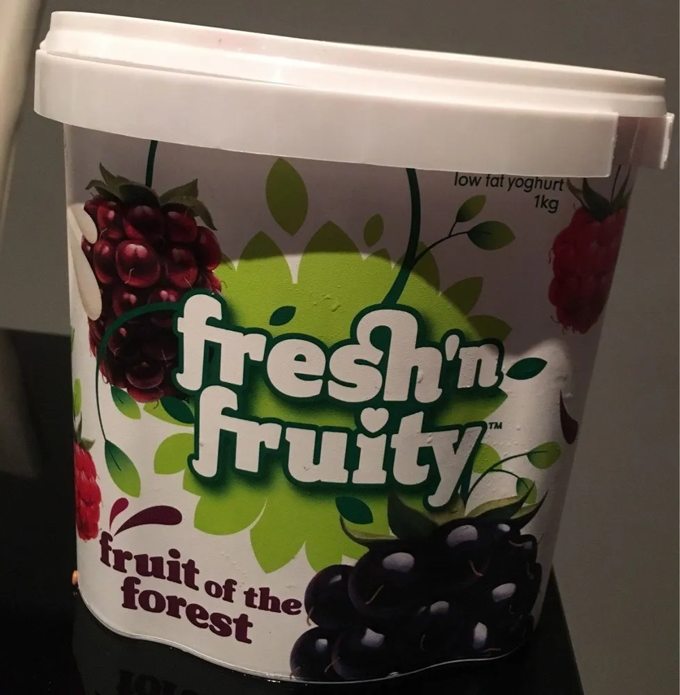 Fresh n Fruity Yoghurt 1kg Fruit Of The Forest