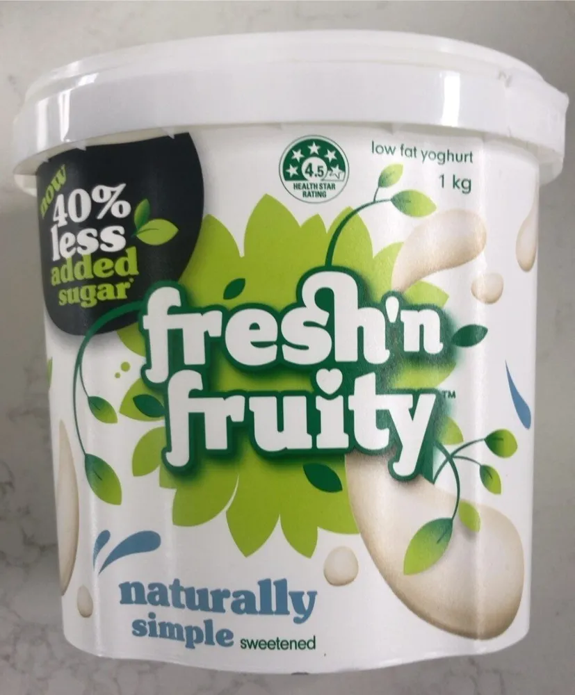 low fat yoghurt