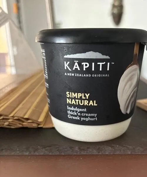 Natural Greek yoghurt