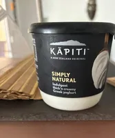 Natural Greek yoghurt