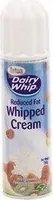 Reduced Fat Whipped Cream