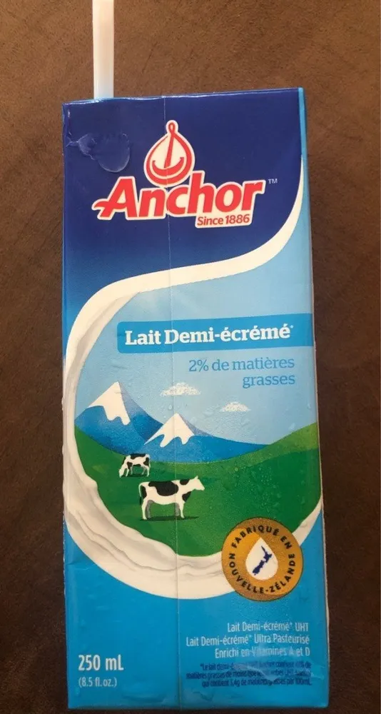 Lait Demi-écrémé