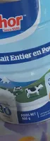 Lait entier en poudre