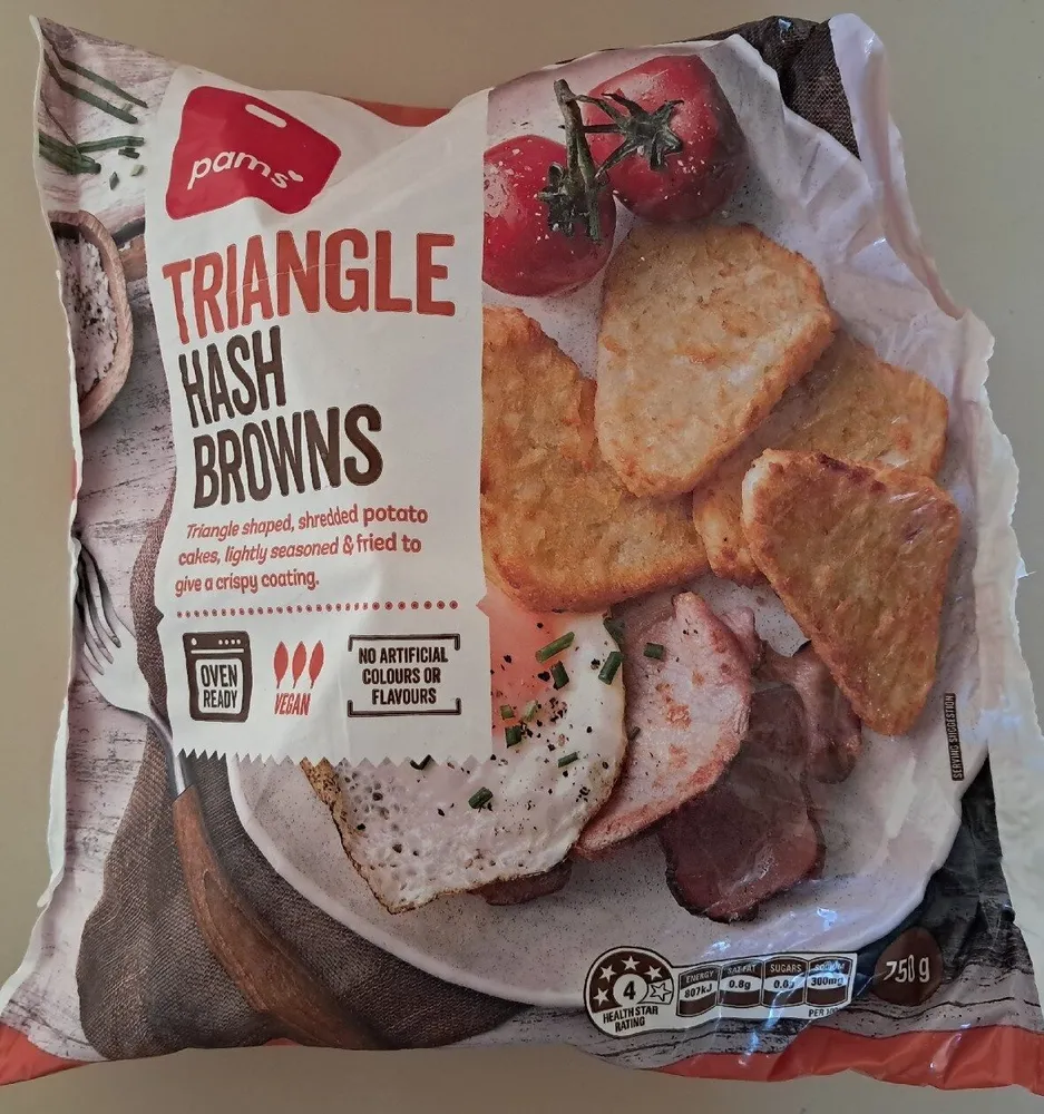 Triangle Hash Browns
