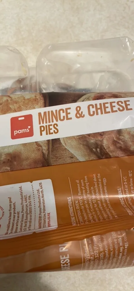 MINCE & CHEESE PIES
