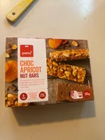 Choc Apricot nut bars