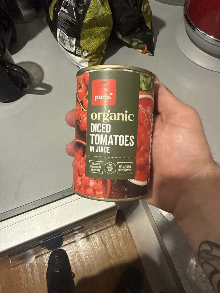 Organic Diced Tomatoes In Juice