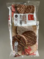 Choc Topped Rice Cakes