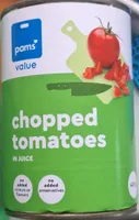 chopped tomatoes in juice