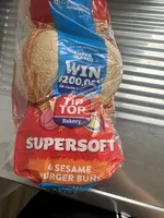 Supersoft 6 Sesame Burger Buns
