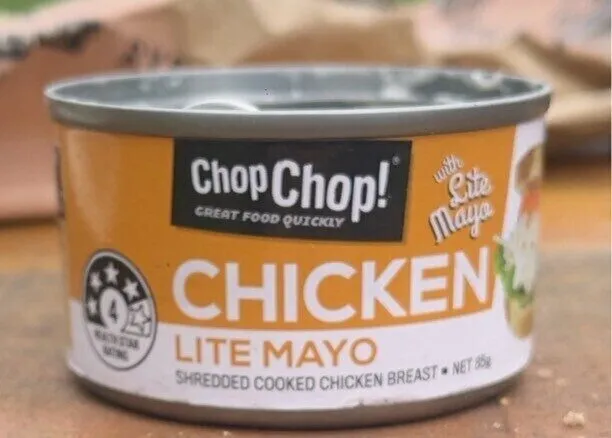 CHICKEN LITE MAYO SHREDDED COOKED CHICKEN BREAST