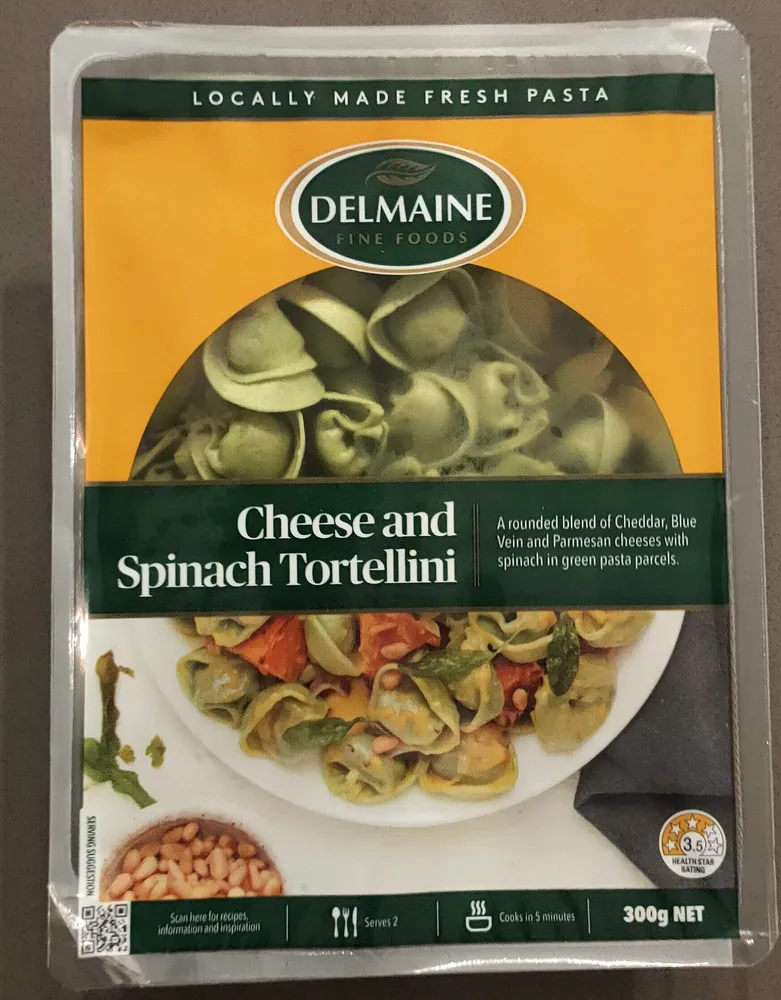 Fresh Tortellini Cheese & Spinach