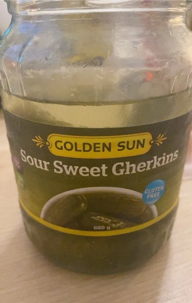 Whole Sour Sweet Gherkins