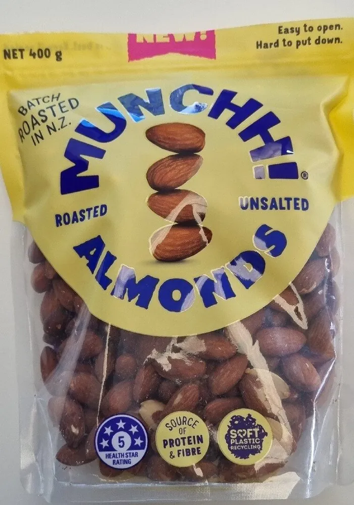 Roasted Unsalted Almonds