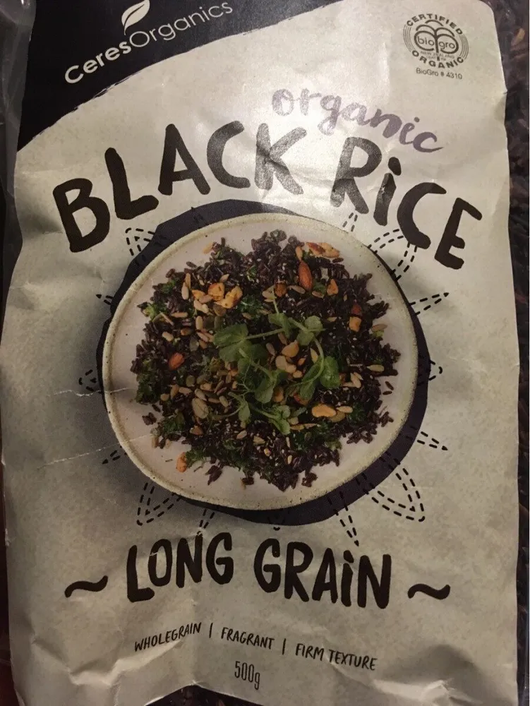 Black rice long grain