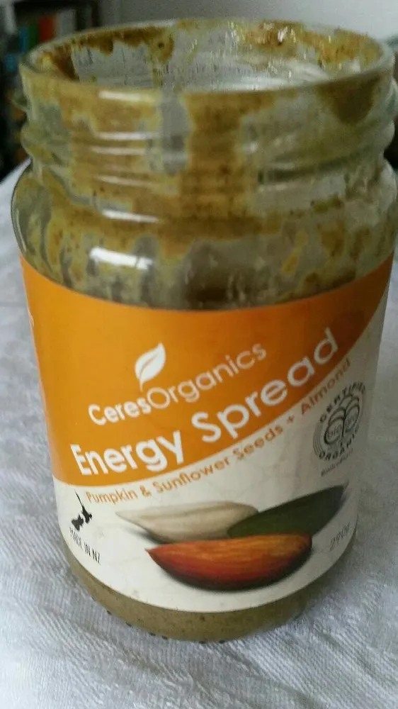 Energy Spread : Pumpkin, Sunflower Seed & Almond