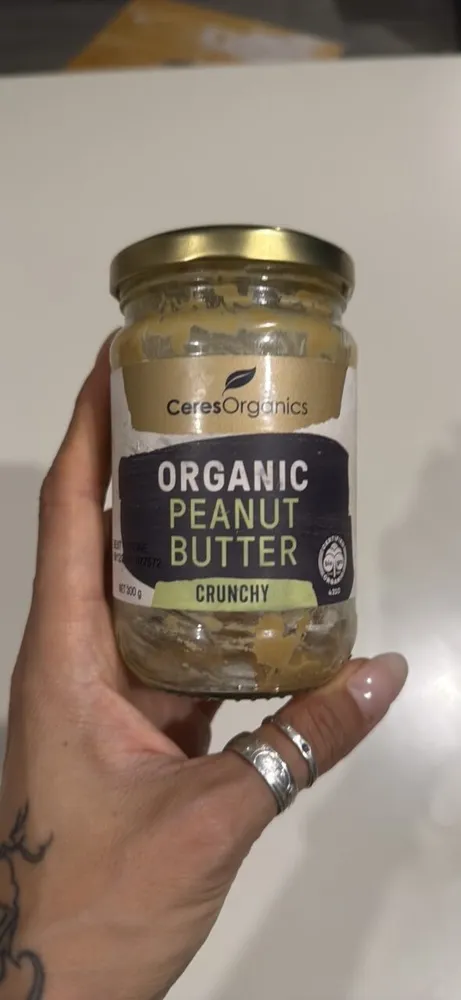 Organic Peanut Butter Crunchy